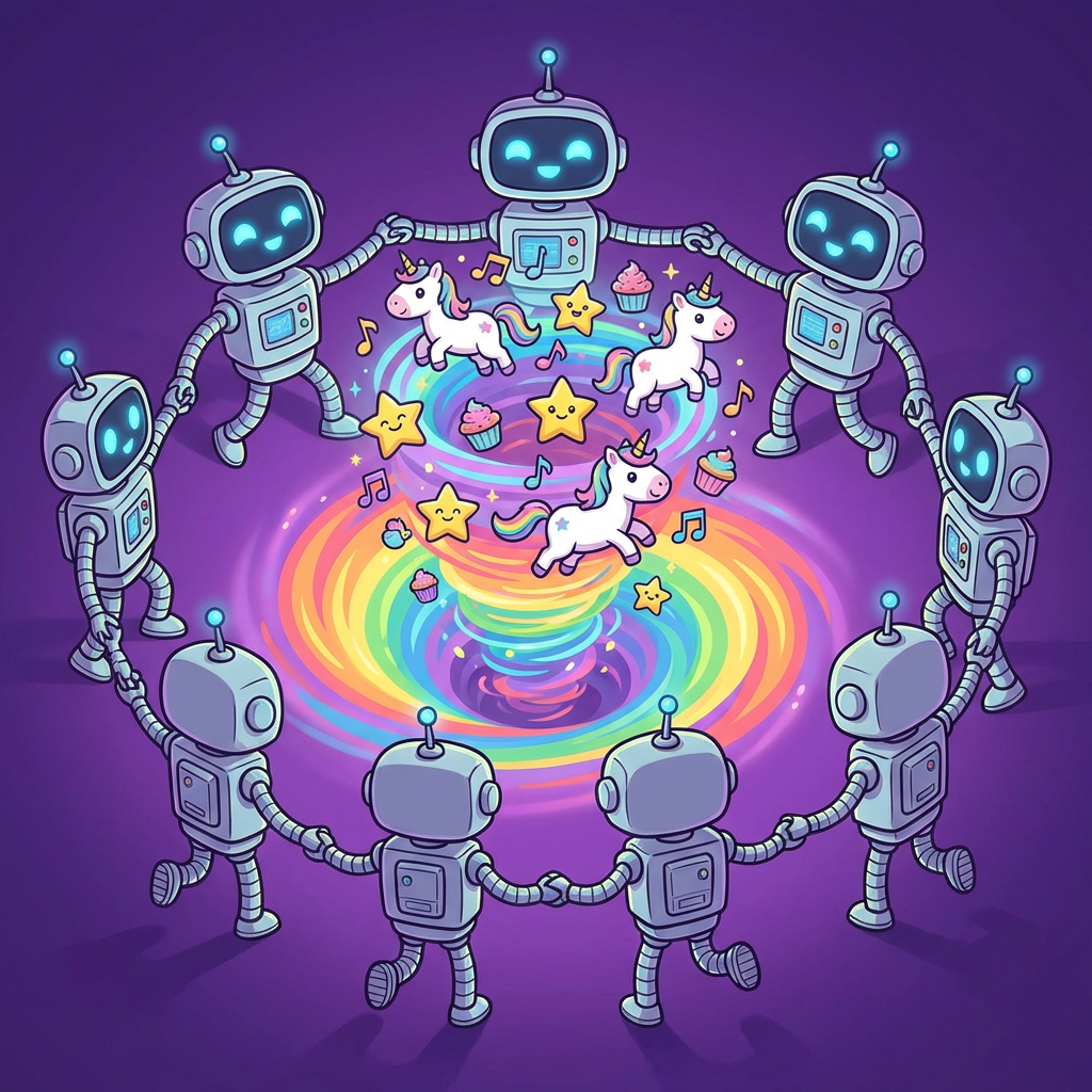 Robots collaborating on taxonomy